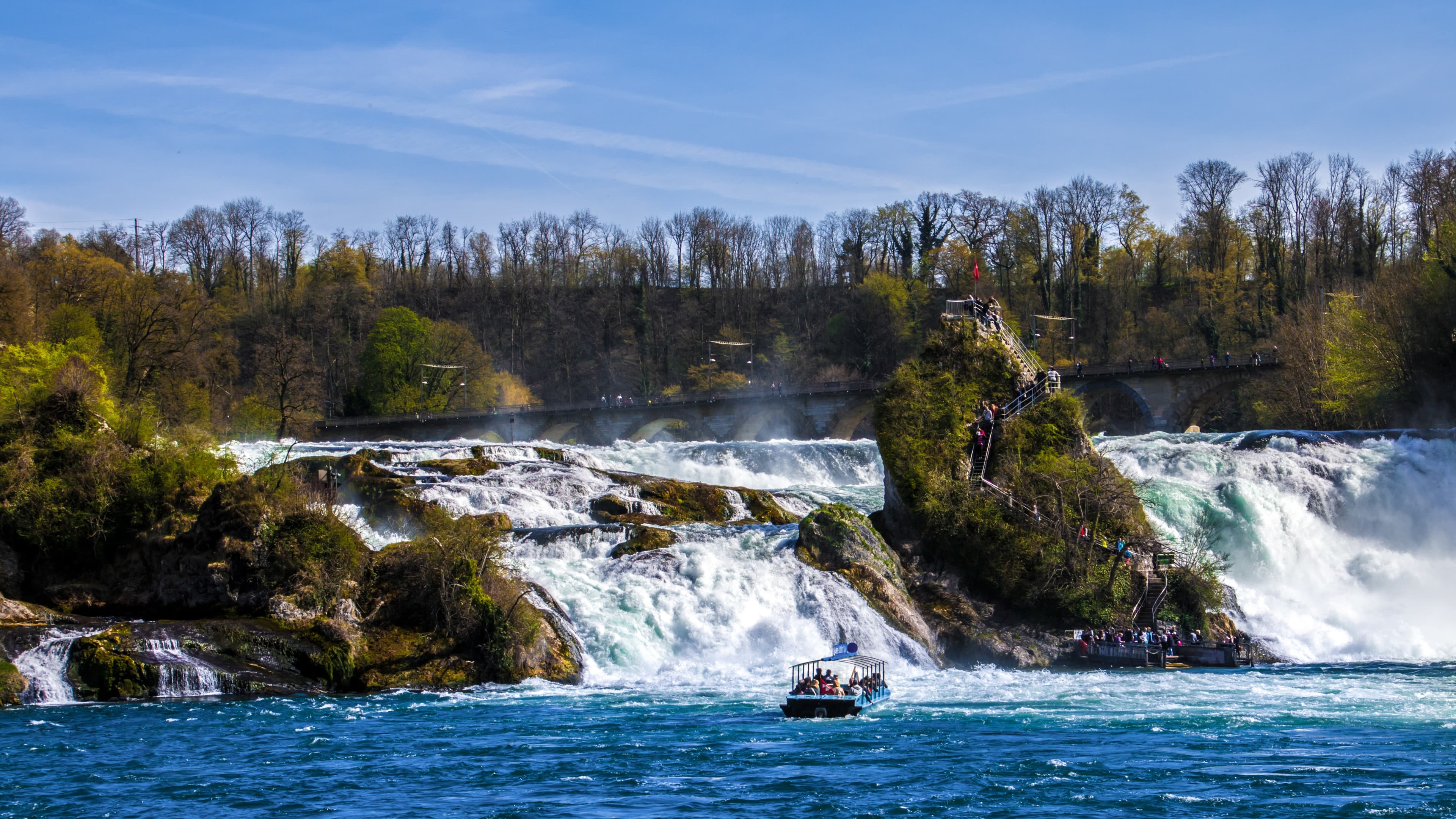 Der Rheinfall bei Schaffhausen